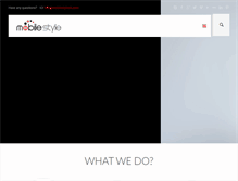 Tablet Screenshot of mobilestyleuk.com